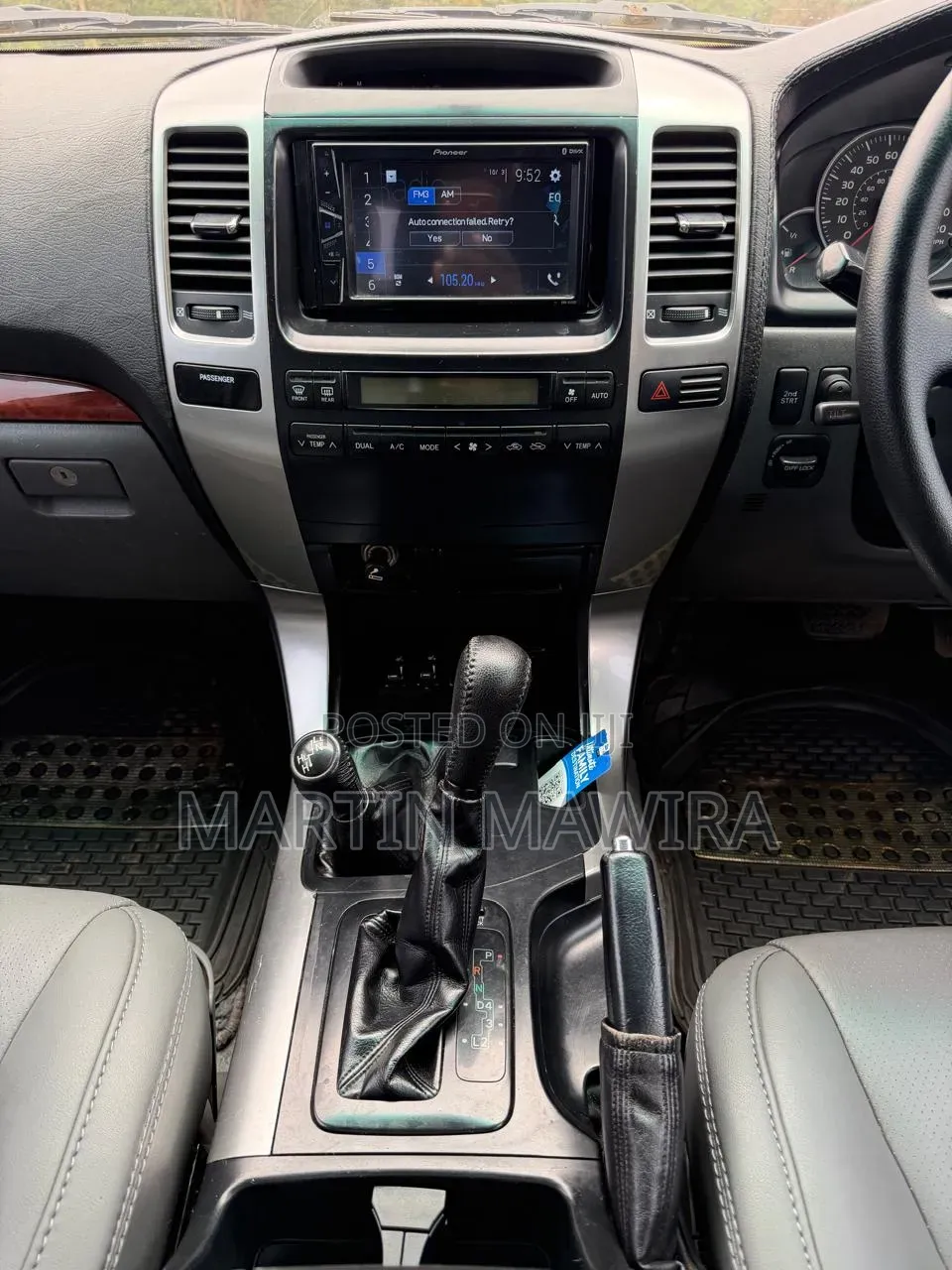 Toyota Land Cruiser Prado 2007 Silver