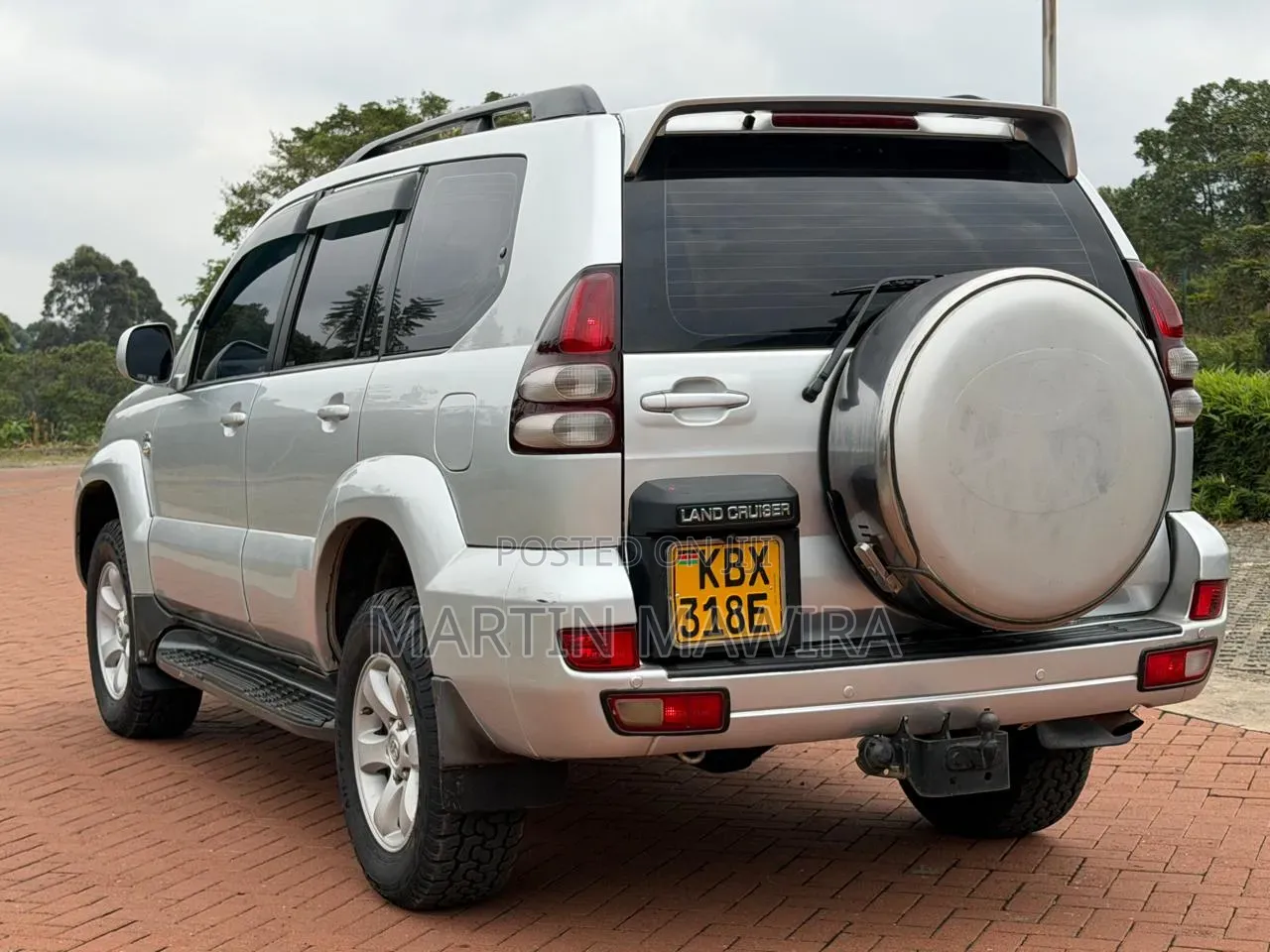 Toyota Land Cruiser Prado 2007 Silver