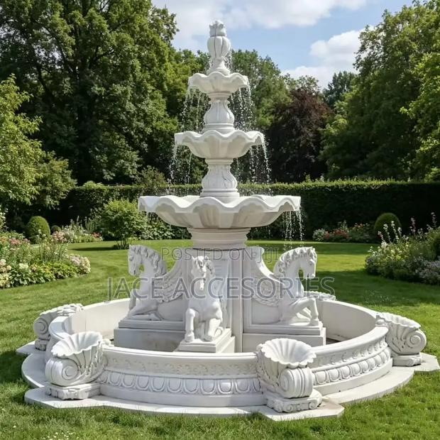 Vintage Horse 3 Tier Fountains