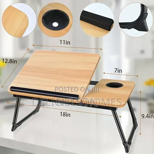 Wooden Profile 5 Level Fordable Study Table