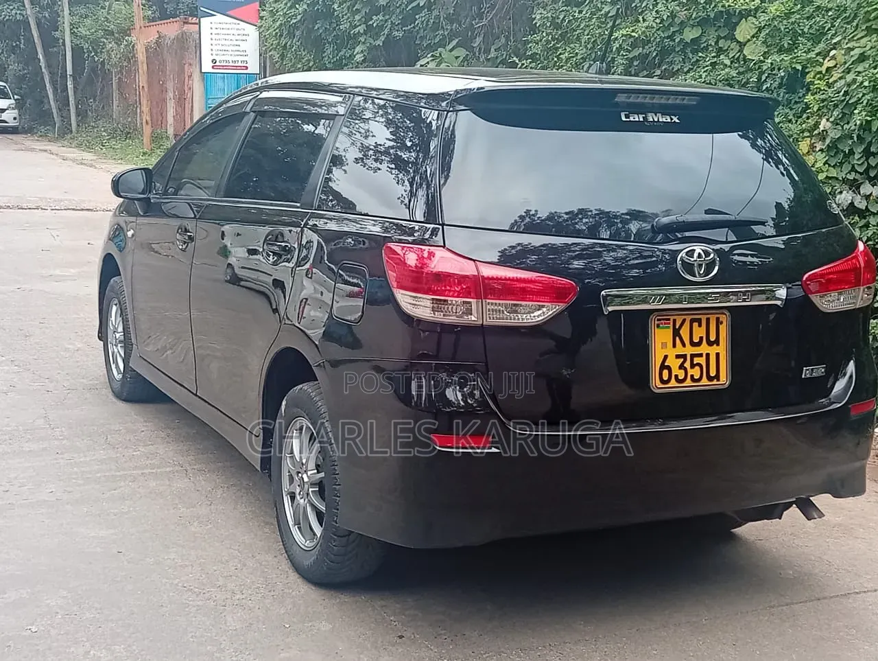 Toyota Wish 2012 Black