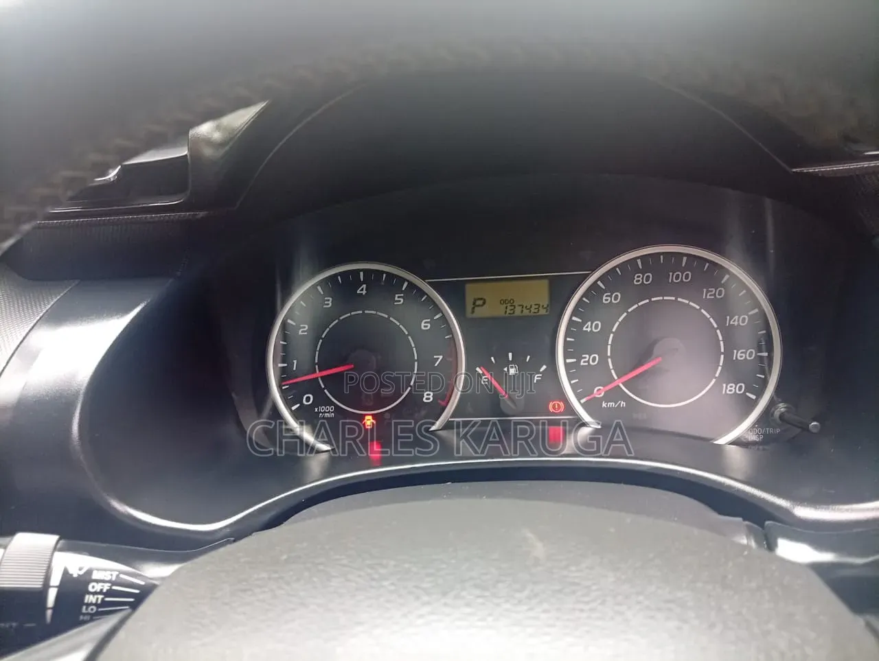 Toyota Wish 2012 Black