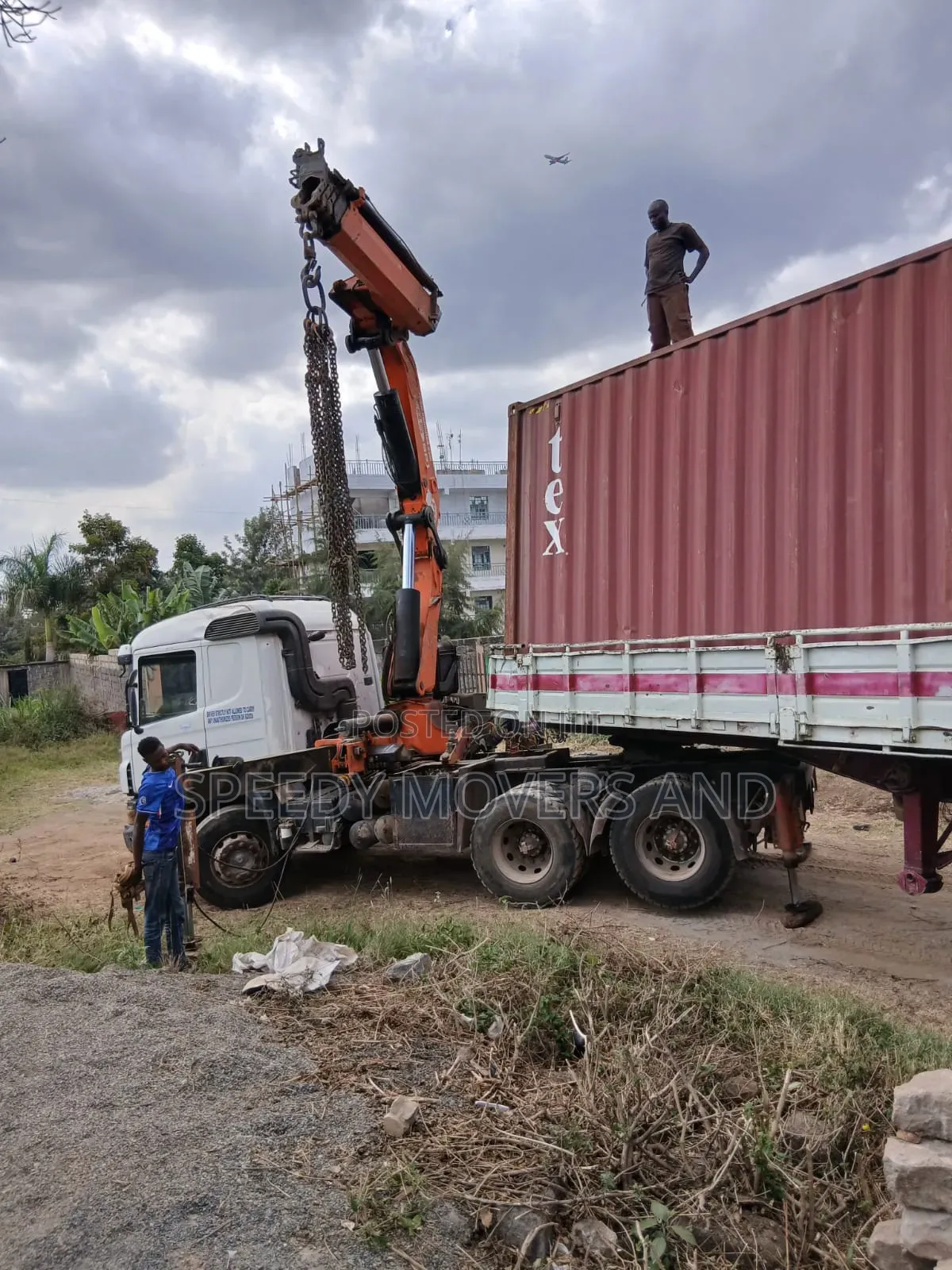 Crane on Hand_ Lifting Transportation of Goods