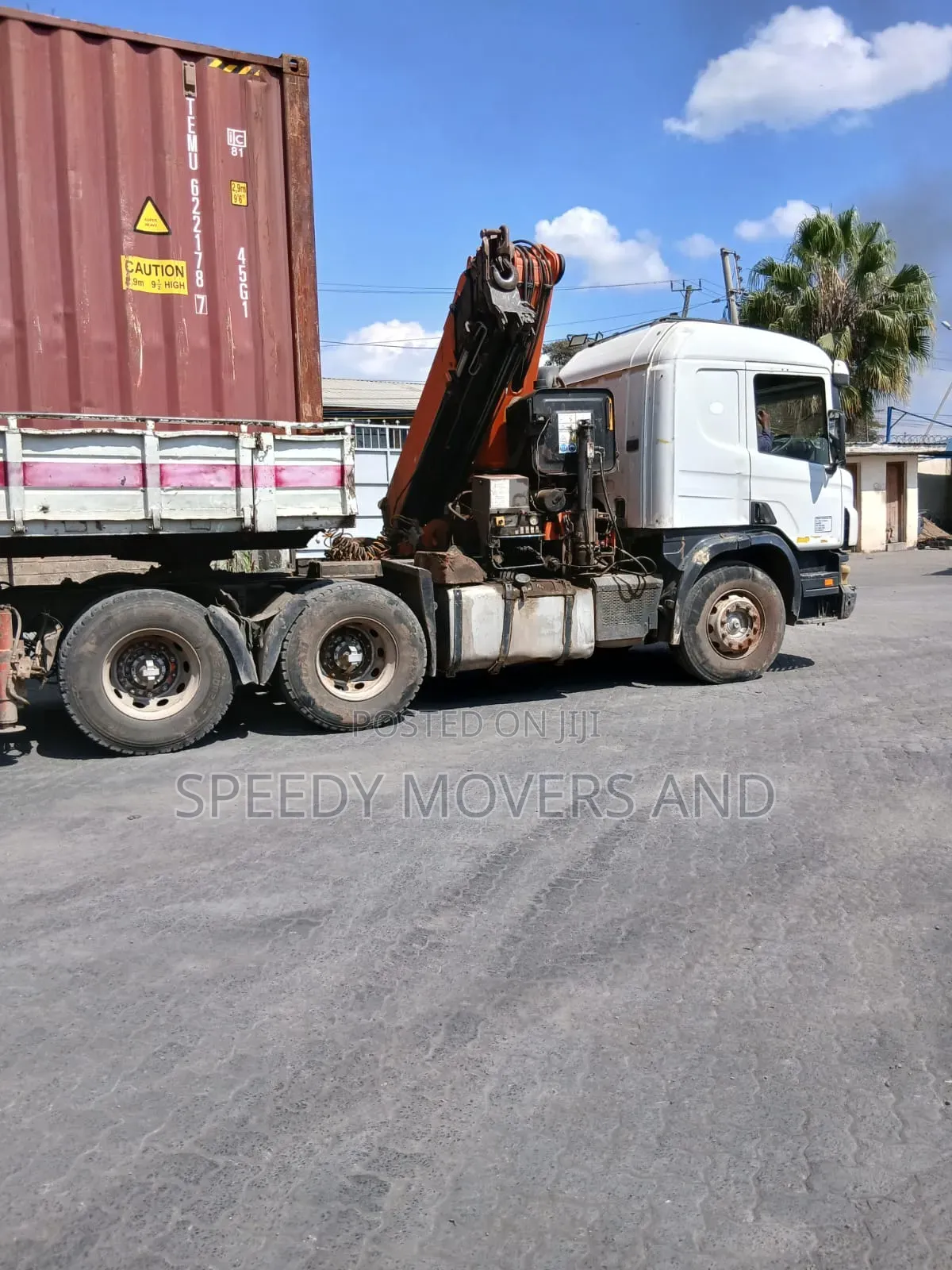 Crane on Hand_ Lifting Transportation of Goods