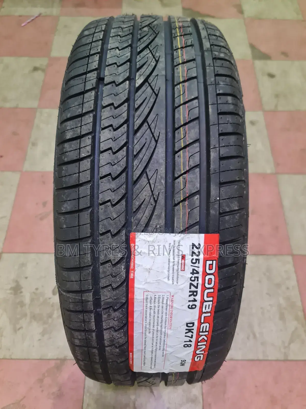 225 /45 R19 Doubleking Tyres (Highway)