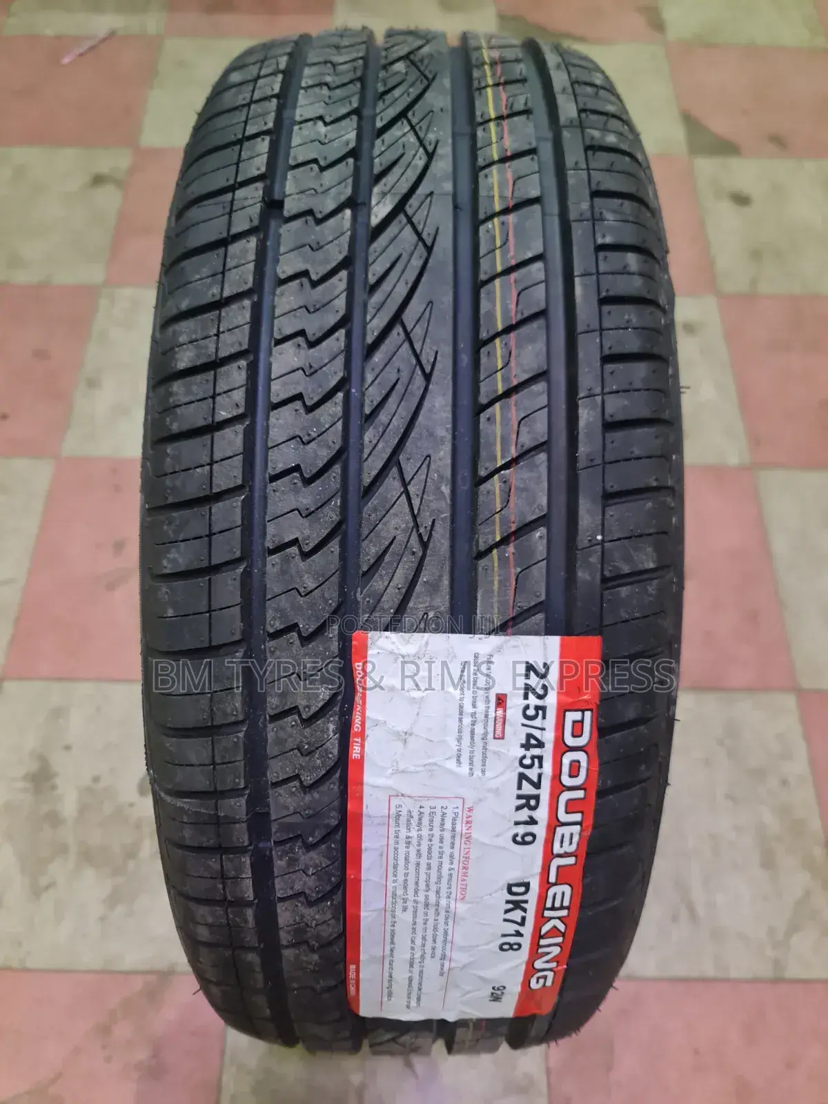 225 /45 R19 Doubleking Tyres (Highway)