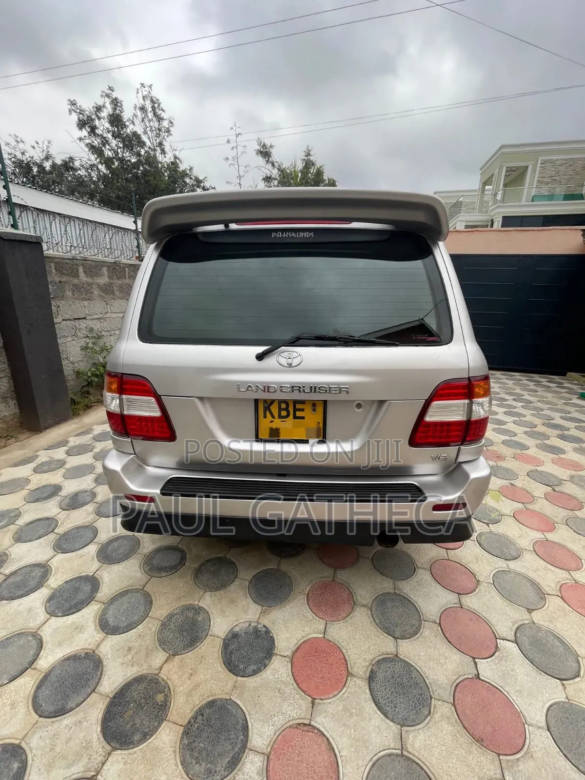 Toyota Land Cruiser Prado 2007 Silver