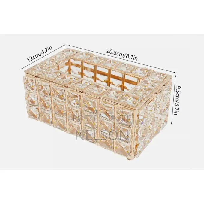 Crystal Sparkling Serviette Holder