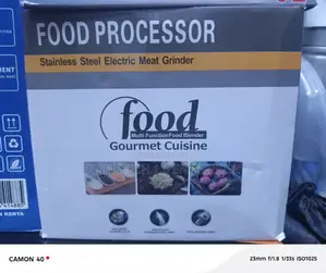 Stainless Steel Electric Food Chopper-Processor 3l