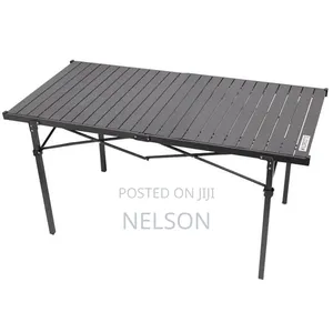 Fordable Metallic Picnic Camping Table