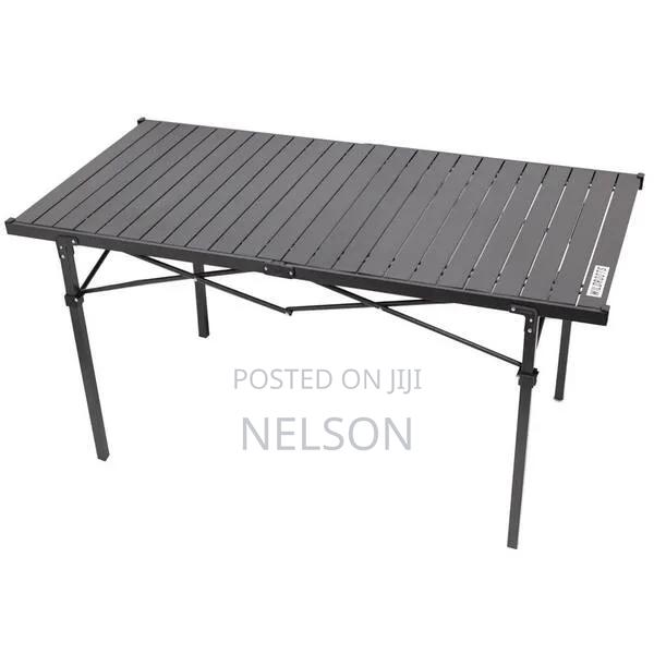 Fordable Metallic Picnic Camping Table
