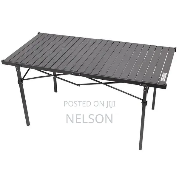 Fordable Metallic Picnic Camping Table