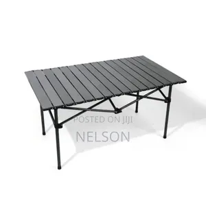 Fordable Metallic Picnic Camping Table