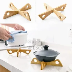 Wooden Cross Pot Coaster