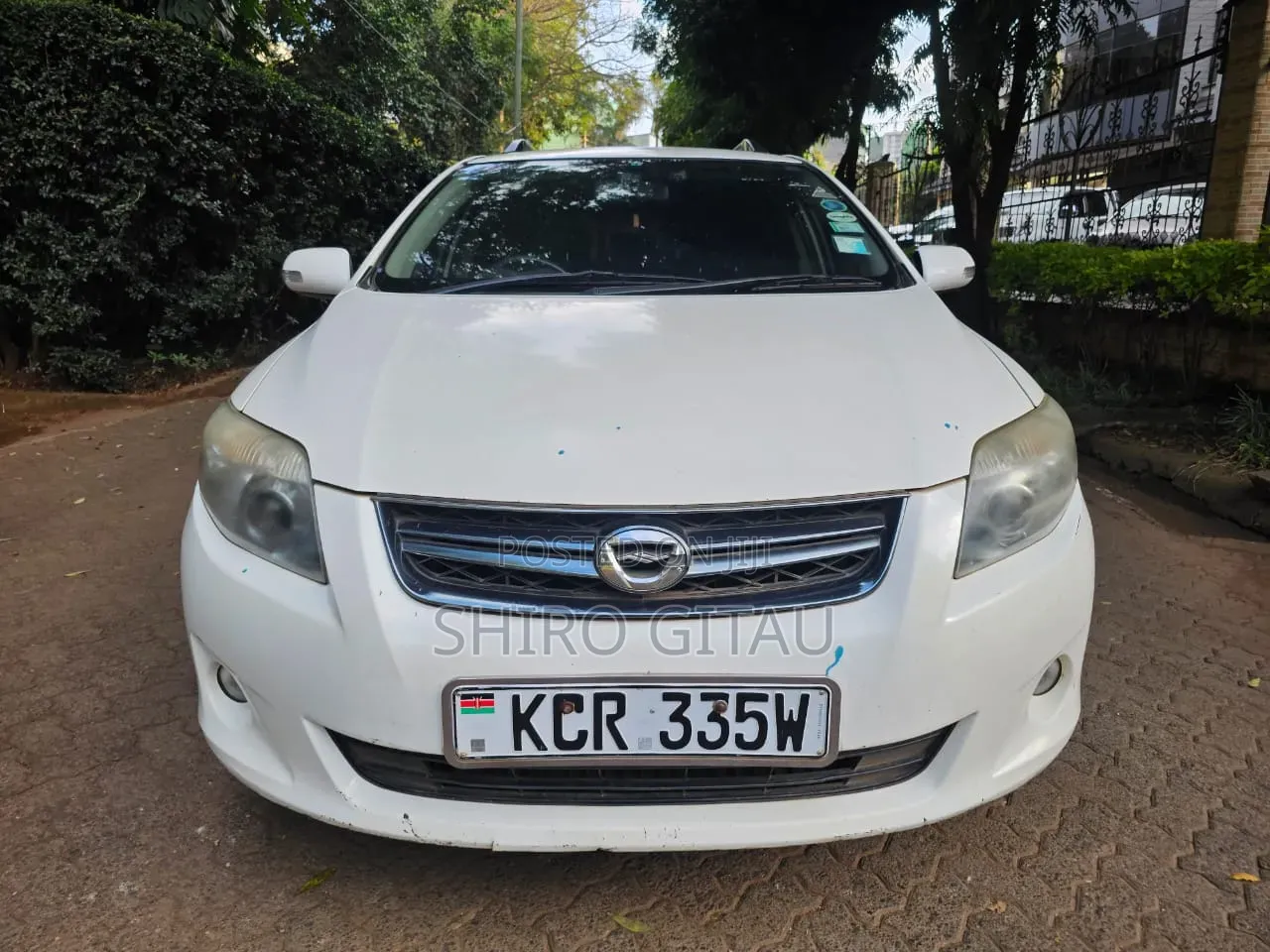 Toyota Corolla Fielder 2011 White