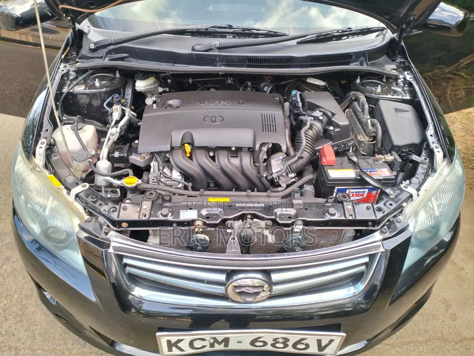 Toyota Corolla Fielder 2010 Black