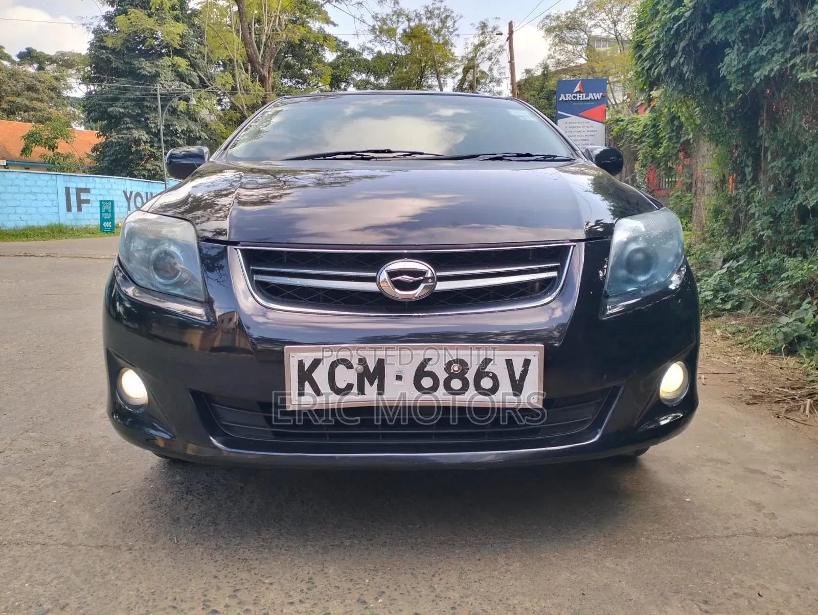 Toyota Corolla Fielder 2010 Black