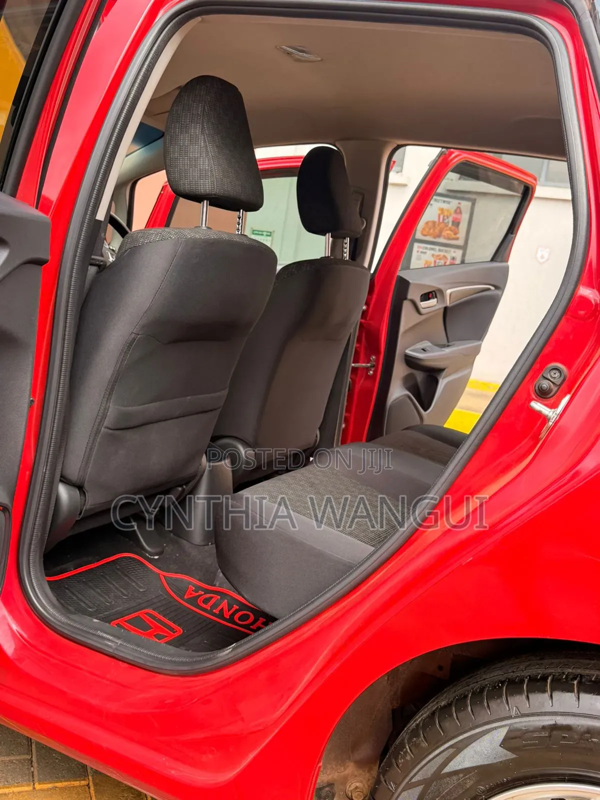 Honda Fit 2017 Red