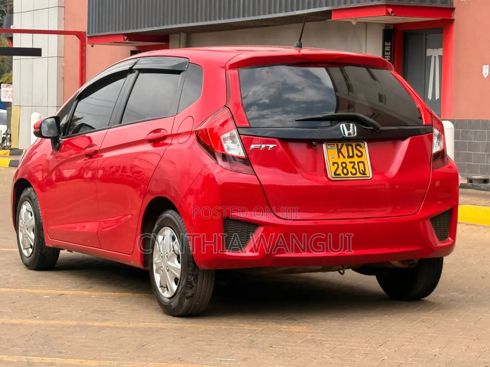 Honda Fit 2017 Red