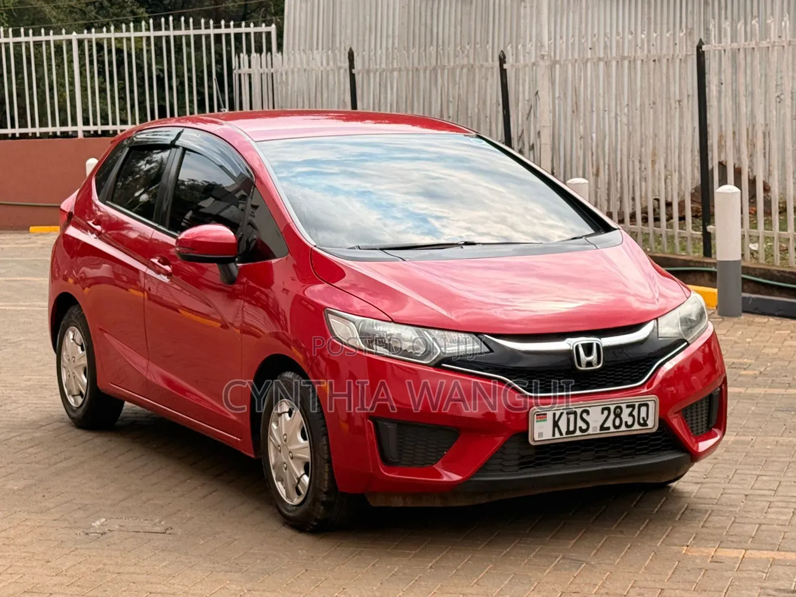 Honda Fit 2017 Red