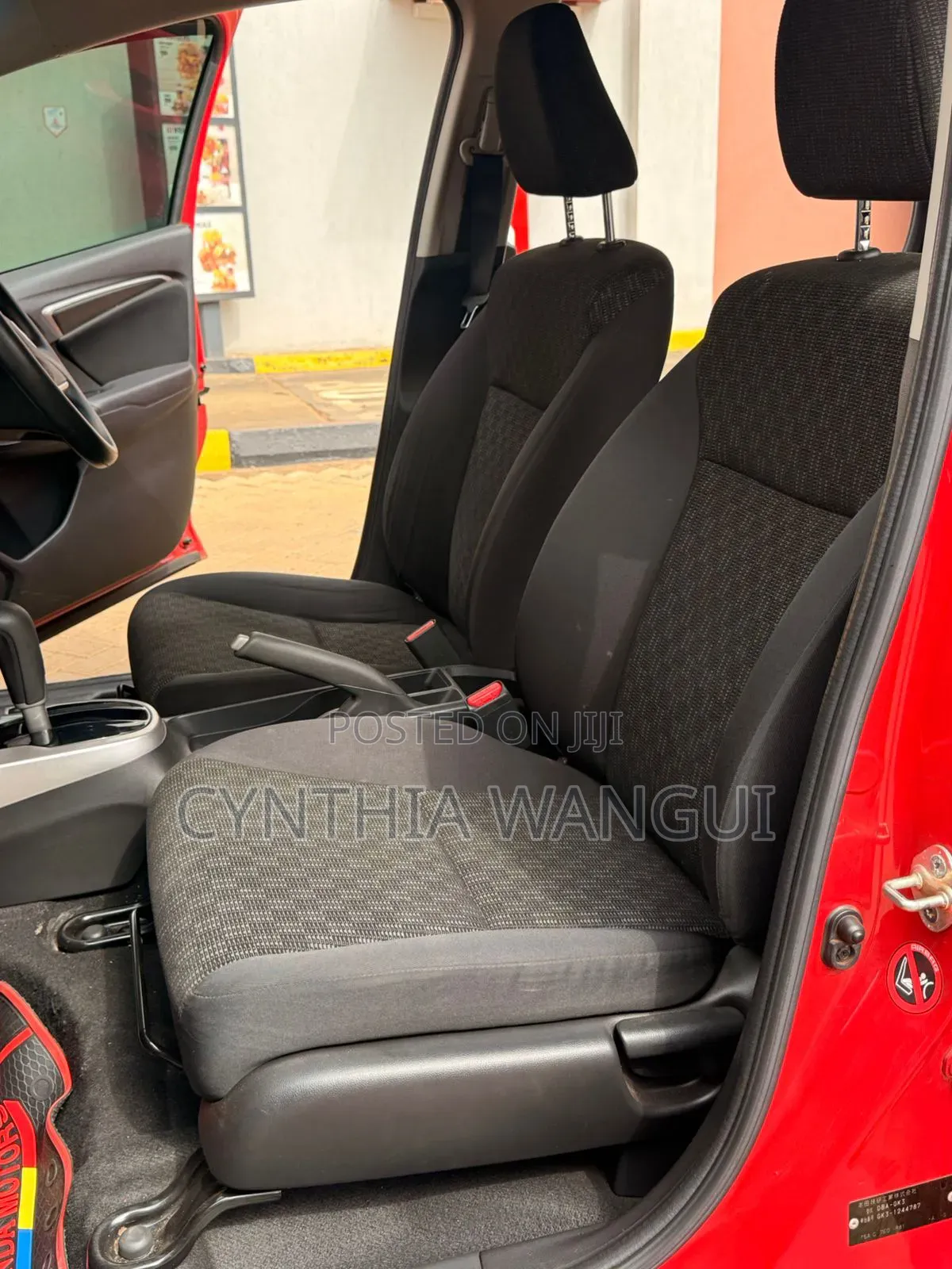 Honda Fit 2017 Red