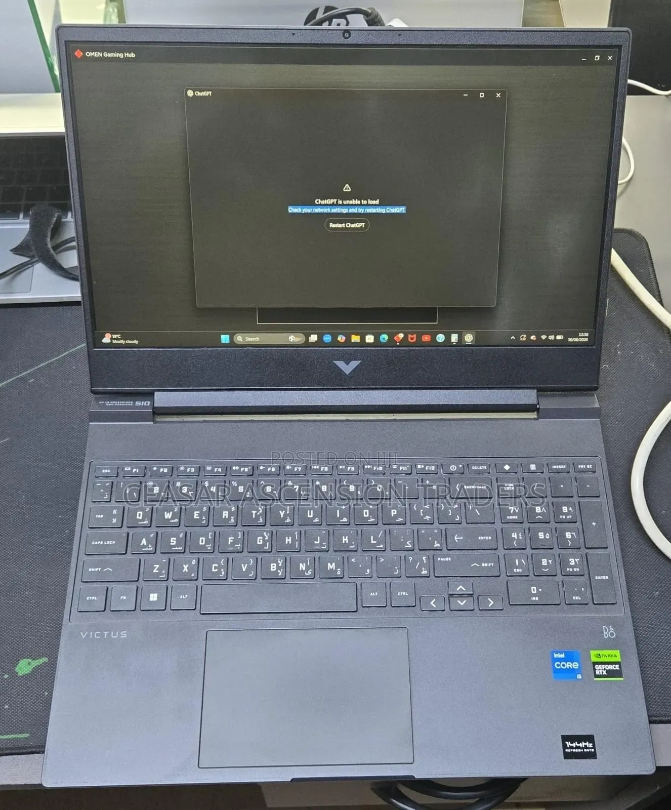 Laptop HP Victus 15 16GB Intel Core i5 SSD 512GB