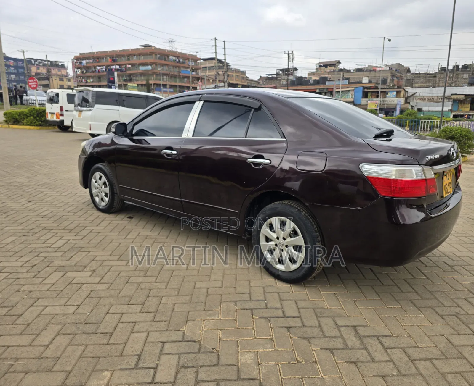 Toyota Premio 2007 Maroon
