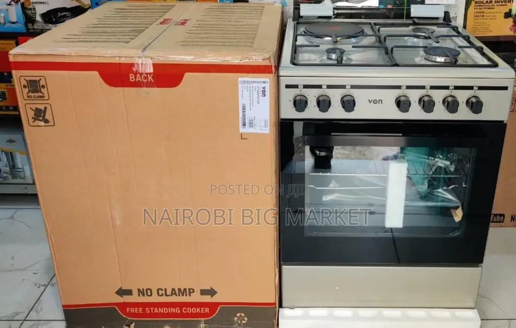 Von 60cm* 60cm 3 Gas +1electric With Electric Oven and With Turbo Fan