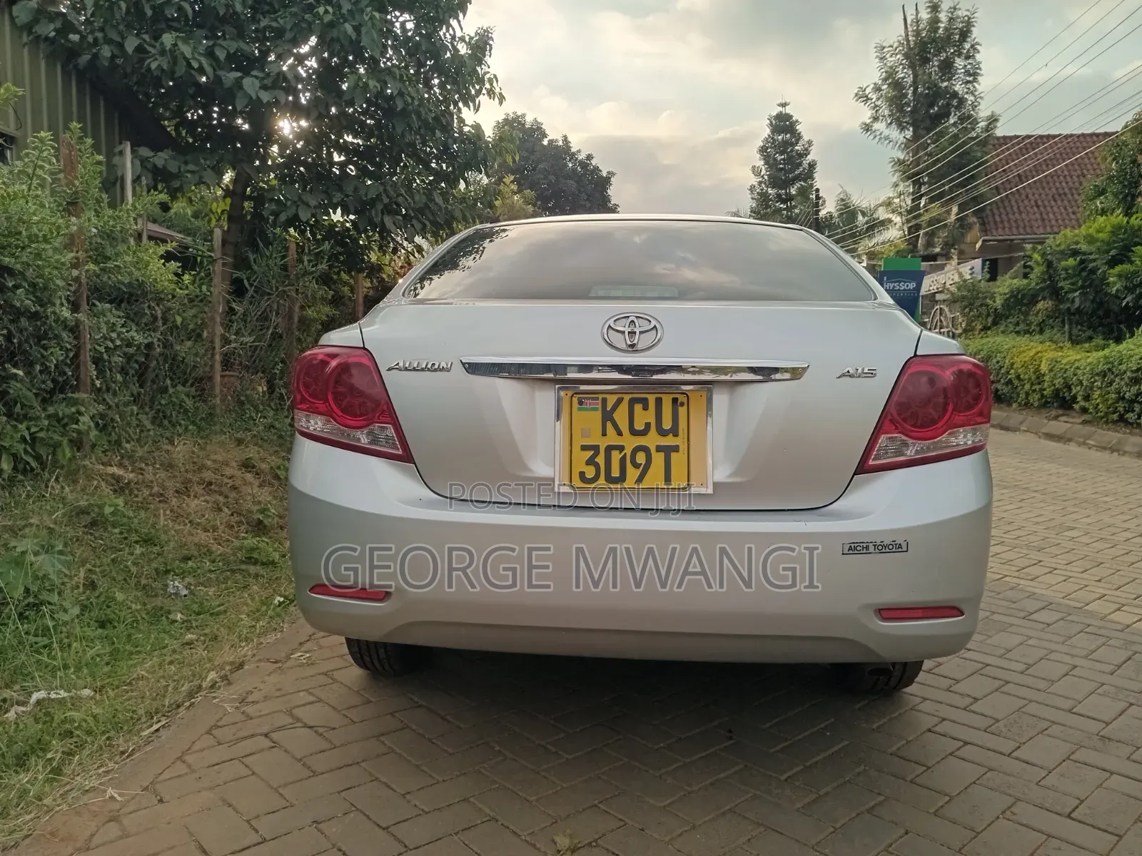 Toyota Allion 2012 Silver