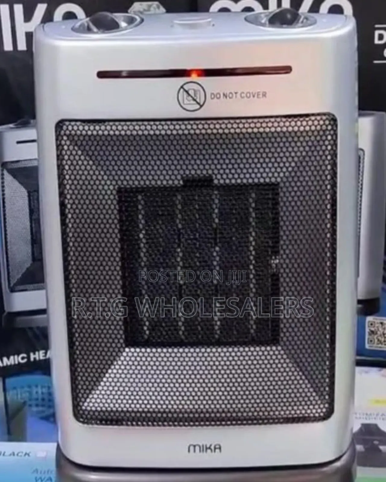 Mika 2-in-1 Ceramic Room Heater With Oscillation