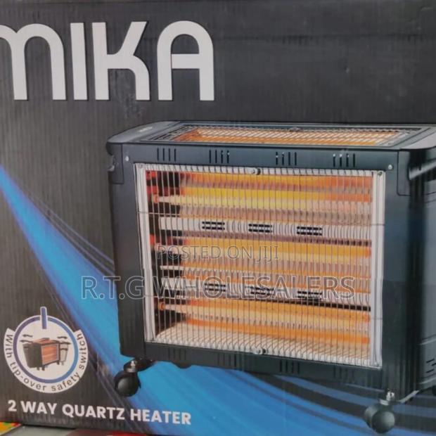 Mika Mh302 2-Way Quartz Heater 2000w – Grey - thumbnail 2