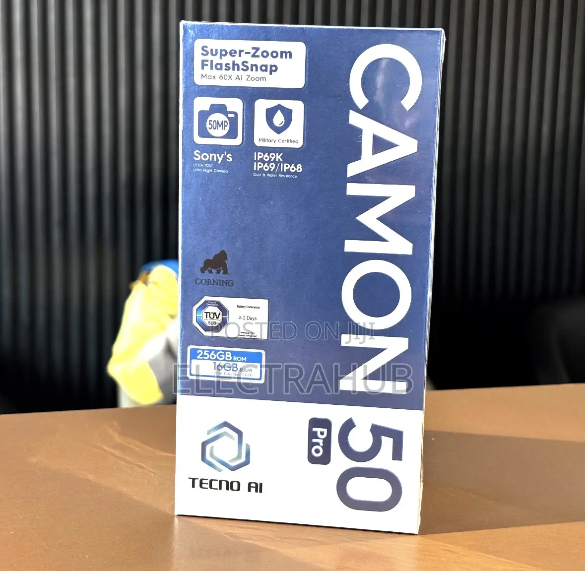 New Tecno Camon 50 Pro 256 GB Gray