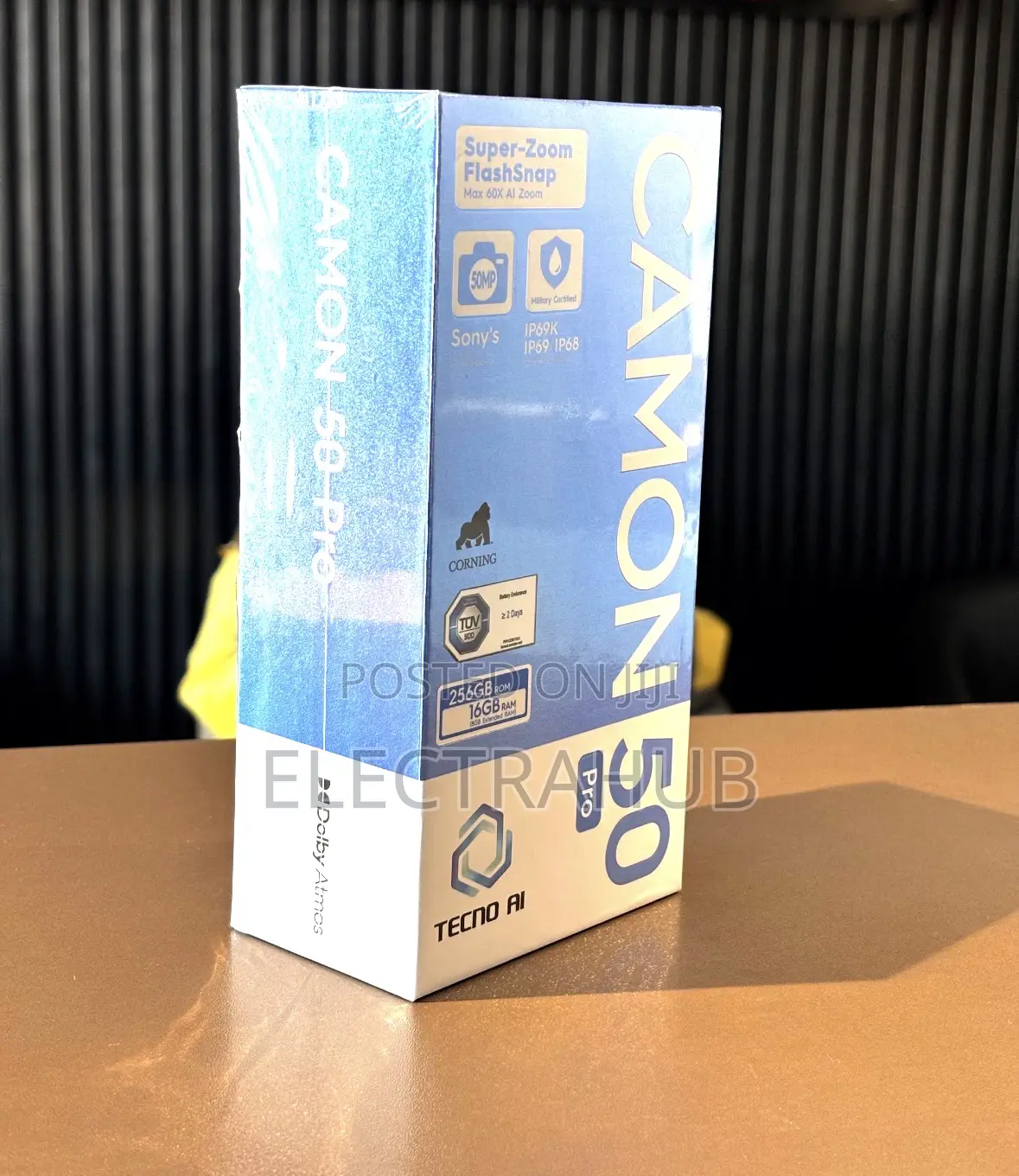 New Tecno Camon 50 Pro 256 GB Gray