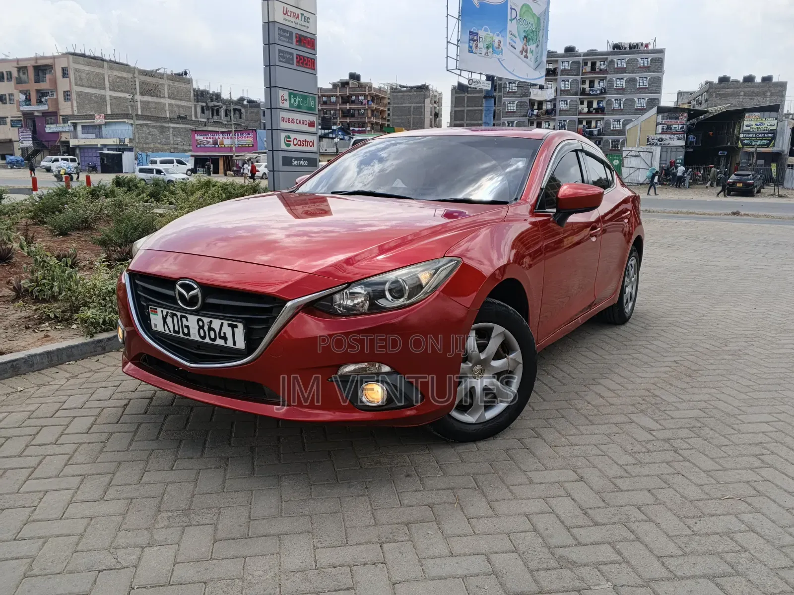 Mazda Axela 2016 Red