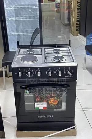 60*60 Globalstar Jet 3+1 Standing Cooker With Electric Oven