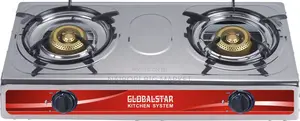 Globalstar 2 Burner Stainless Steel Table Top Cooker