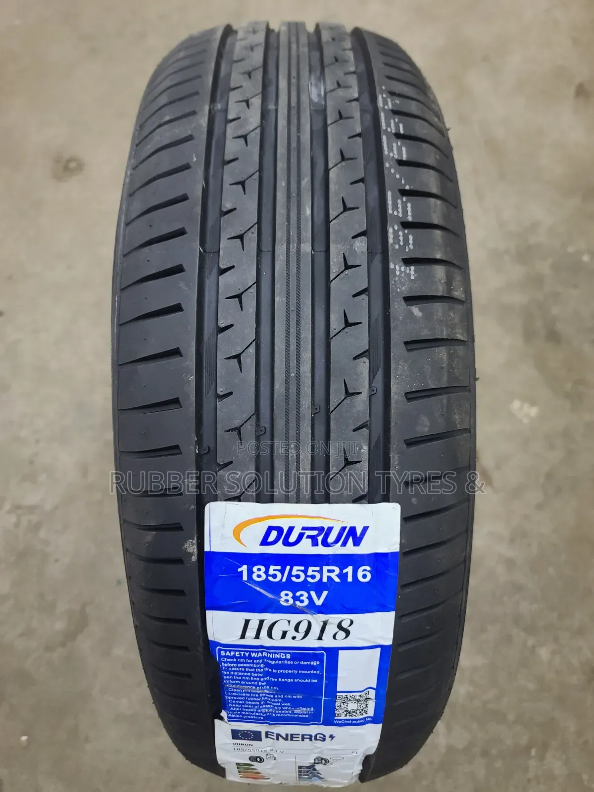 185 /55 R16 Durun Tyres 83v Hg918