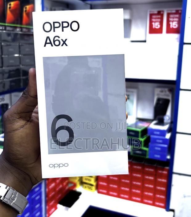 New Oppo A6x 128 GB Blue - thumbnail 3