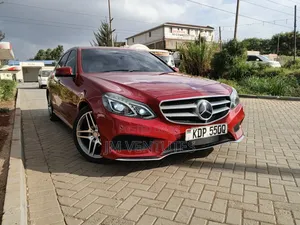 Mercedes-Benz E250 2017 Red
