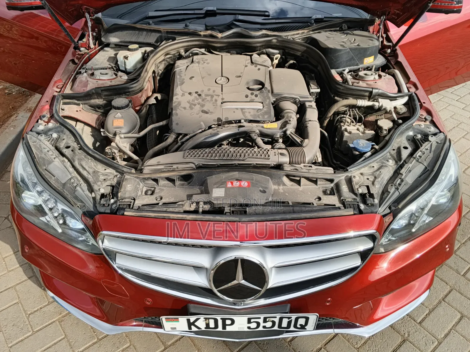 Mercedes-Benz E250 2017 Red