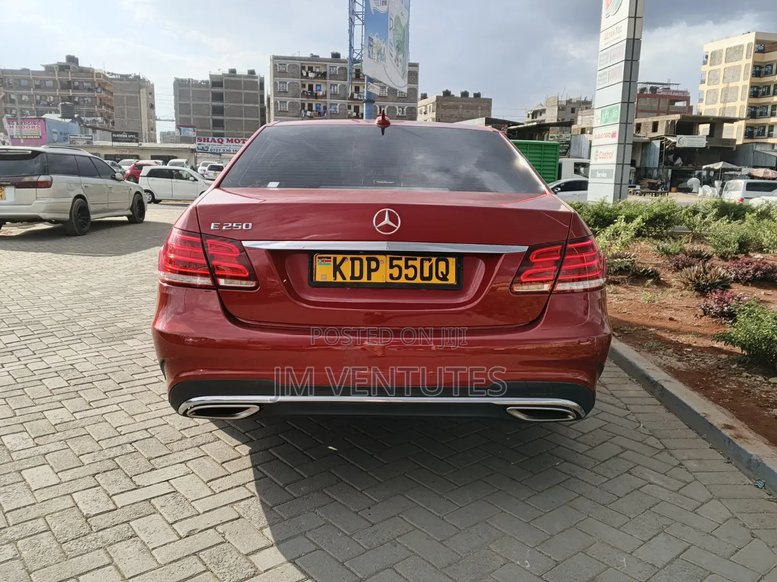 Mercedes-Benz E250 2017 Red