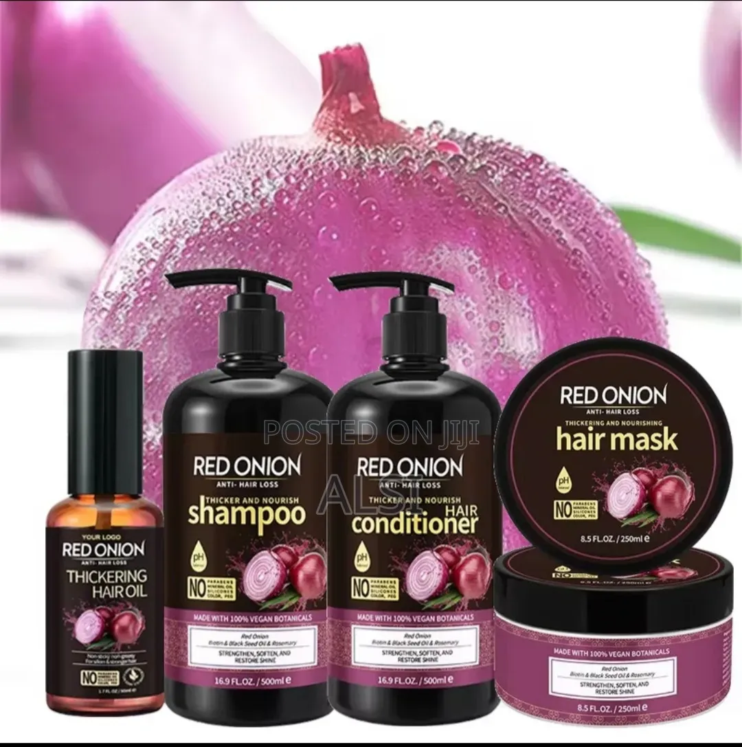 Red Onion Hair Set