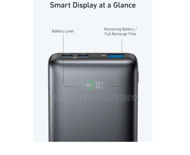 Anker 533 Power Bank (Powercore 25w) - Black - thumbnail 2