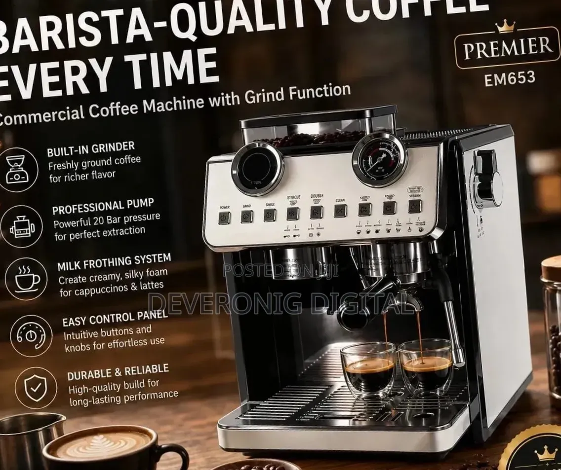 Premier Commercial Coffee Grinder Machine
