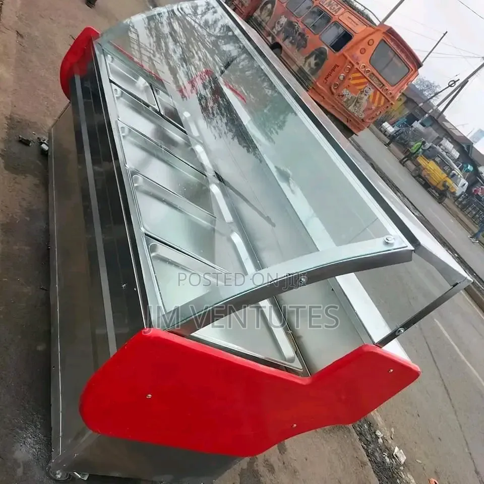 Refrigerated Stainless Steel Meat Chiller Display