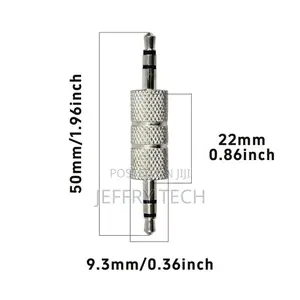 3.5 Mm Male To Male Audio Cable Connector