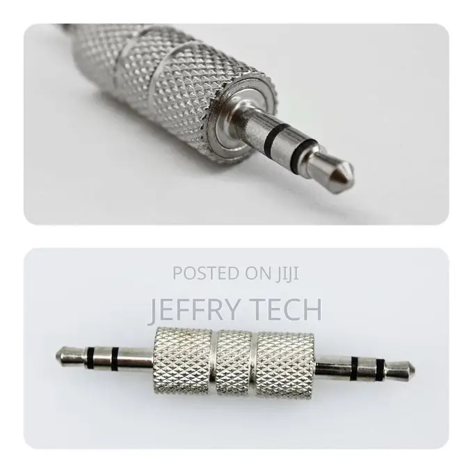 3.5 Mm Male To Male Audio Cable Connector