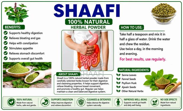 Shaafi Treating Constipation