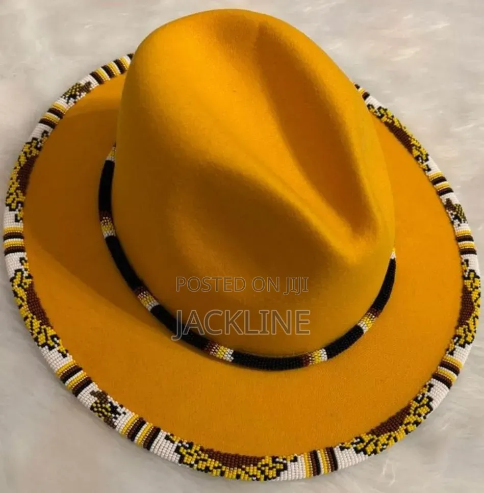 Beaded Fedora Hats