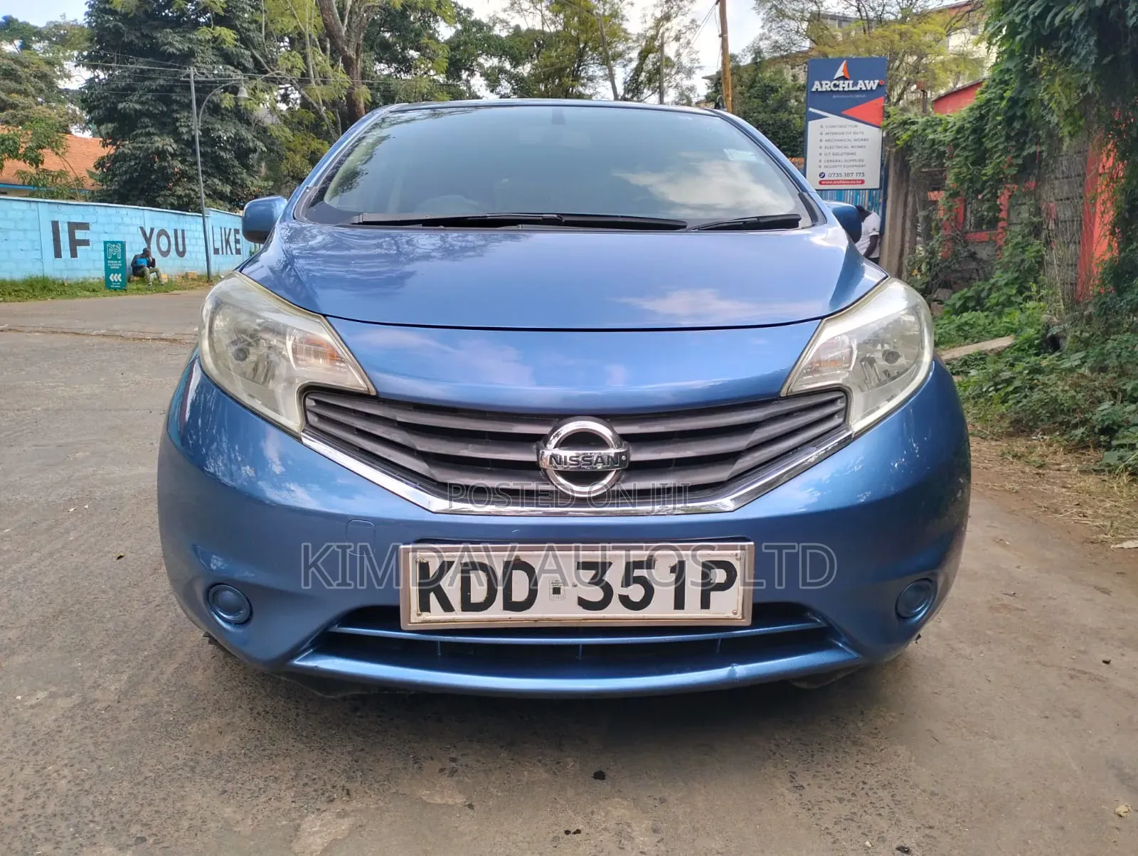Nissan Note 2014 Blue